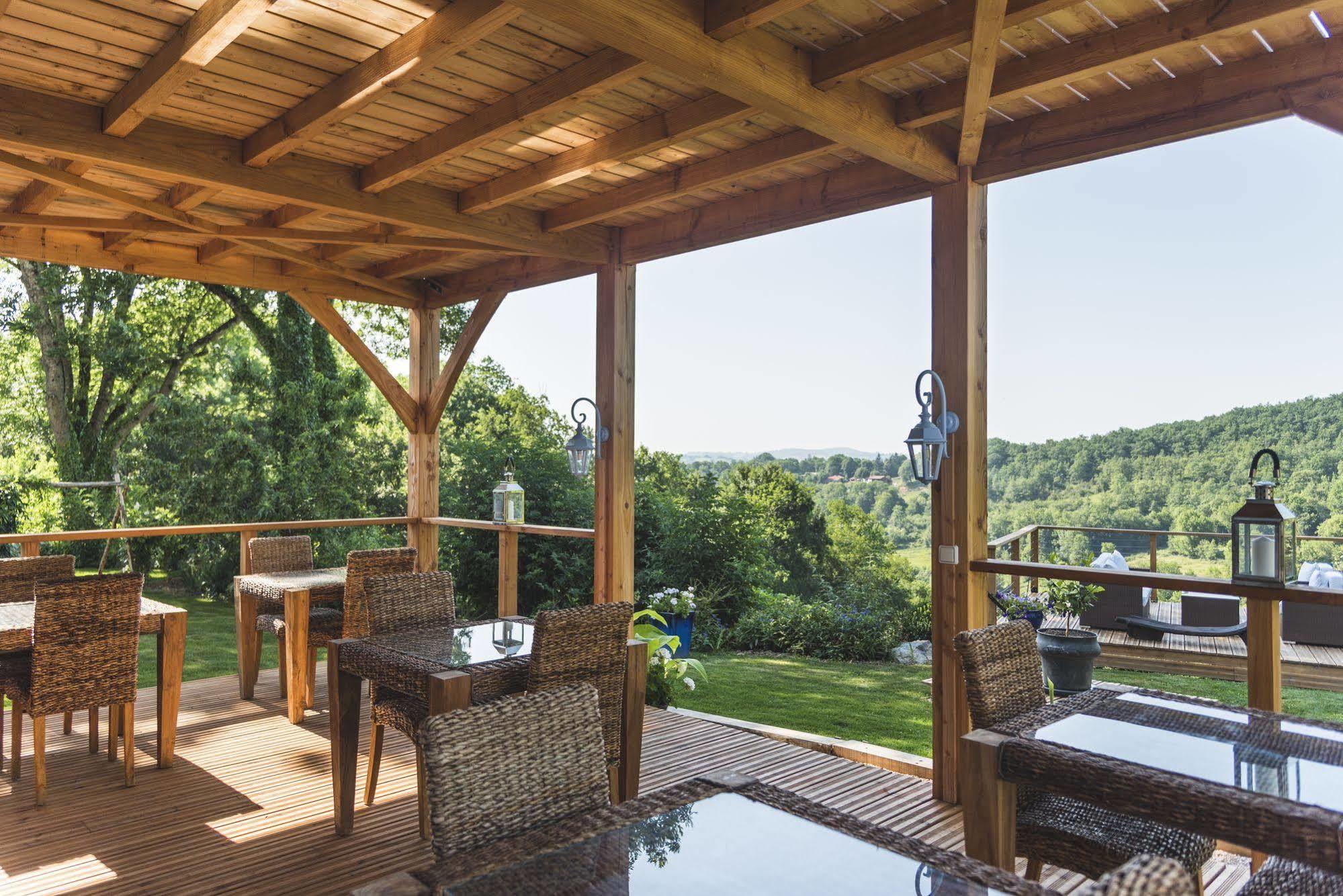 Domaine De Terrac Bed and Breakfast Rimont Exterior foto