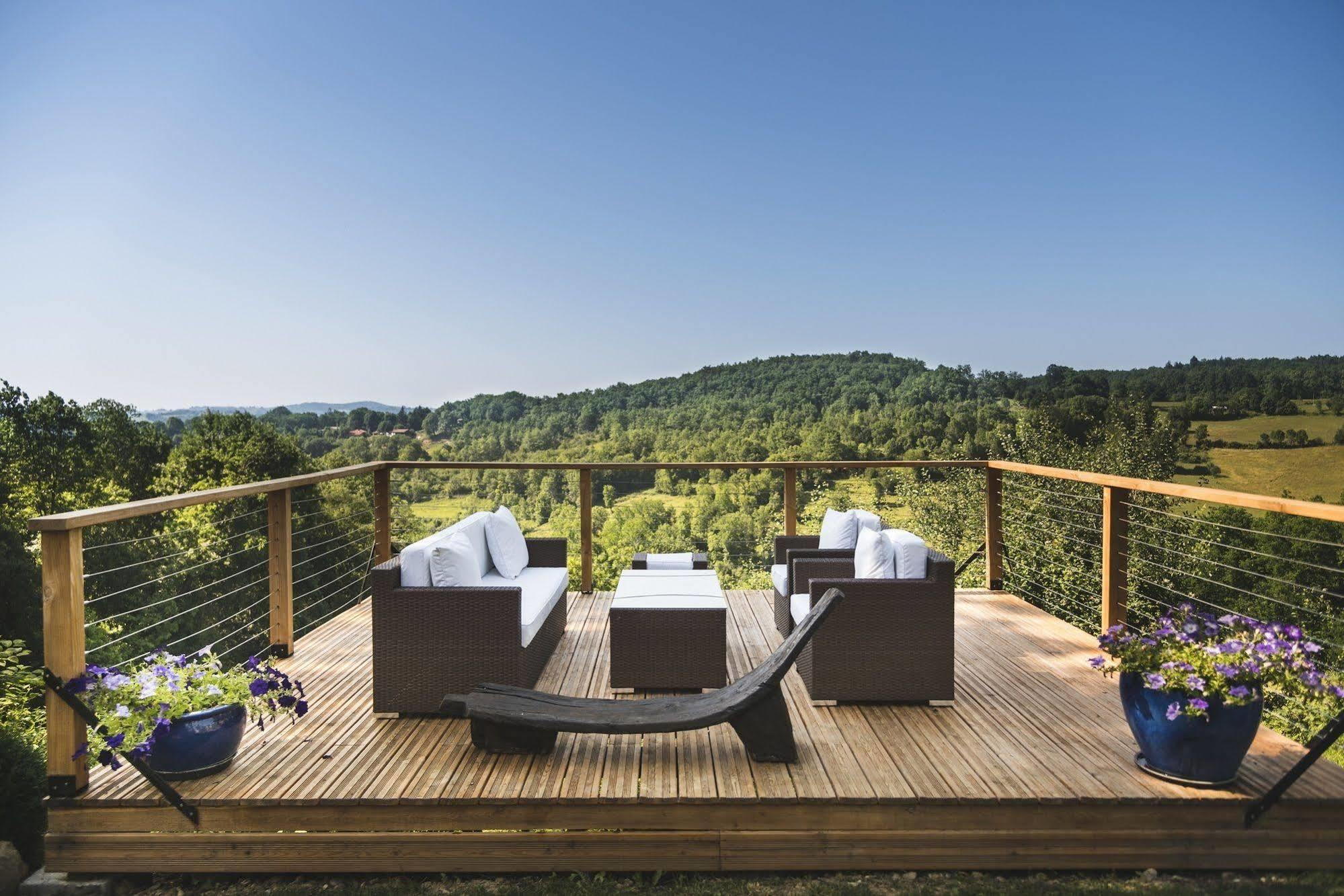 Domaine De Terrac Bed and Breakfast Rimont Exterior foto
